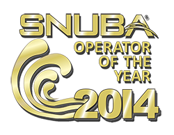 Destin Snorkel is the 2014 SNUBA Operator of the year!
